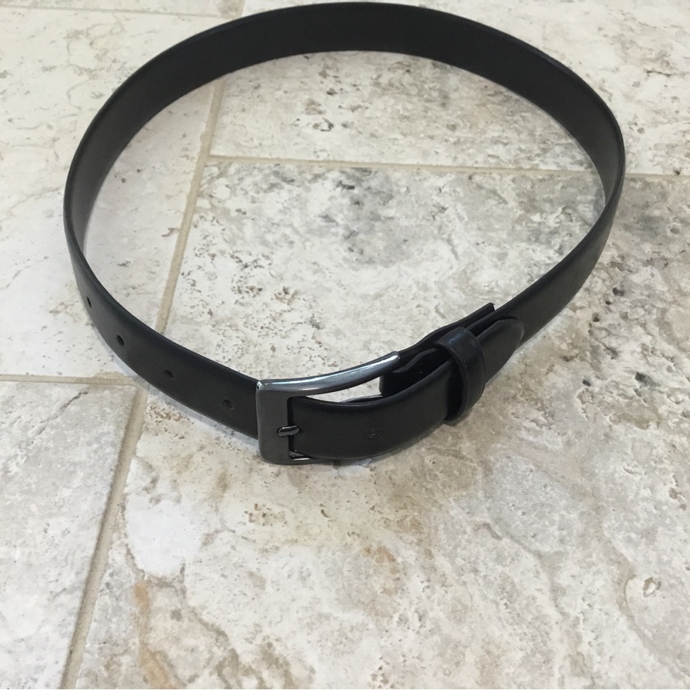 Steve Madden Black Leather Belt Boys/Men 30-32’’ belt size